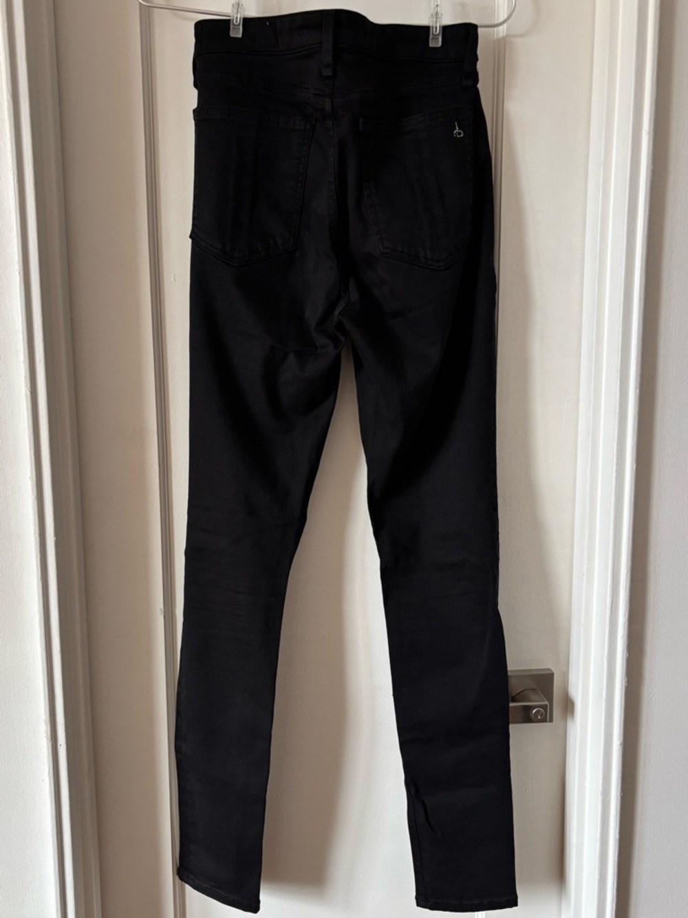 Rag & Born New York Women’s Black Nina High Rise Skinny Pants